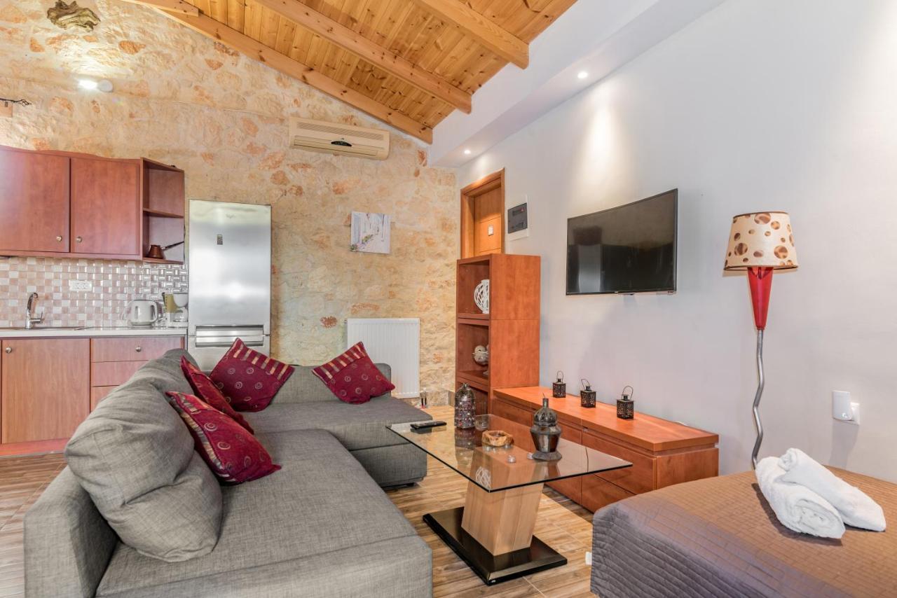 Casa Petra - Stone Cottage Farmhouses Argási Eksteriør bilde