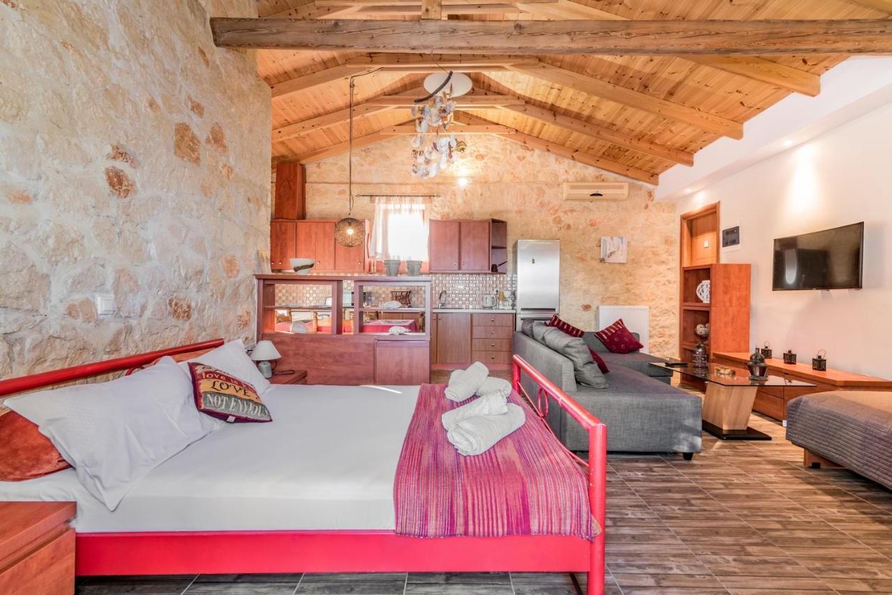 Casa Petra - Stone Cottage Farmhouses Argási Eksteriør bilde