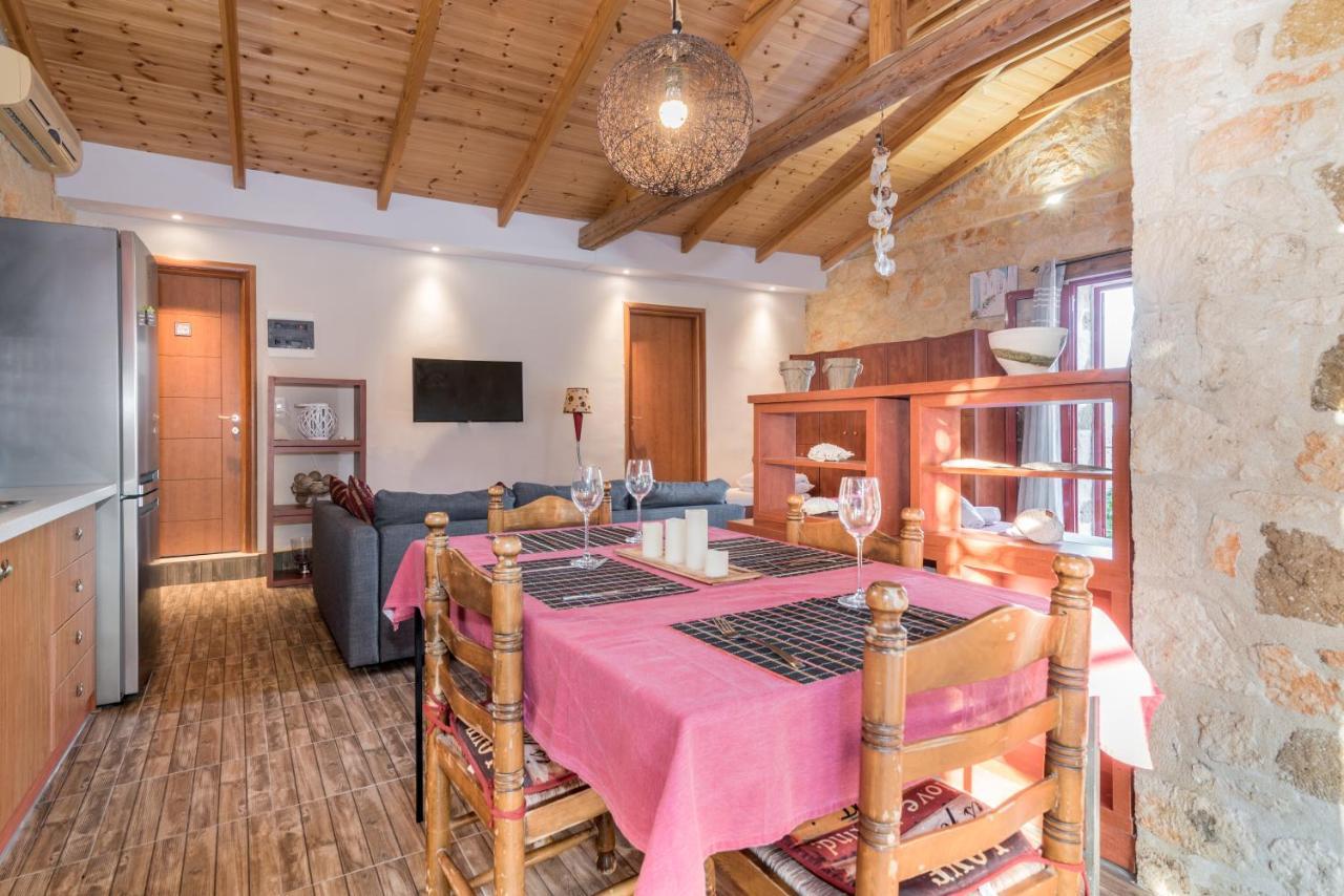 Casa Petra - Stone Cottage Farmhouses Argási Eksteriør bilde