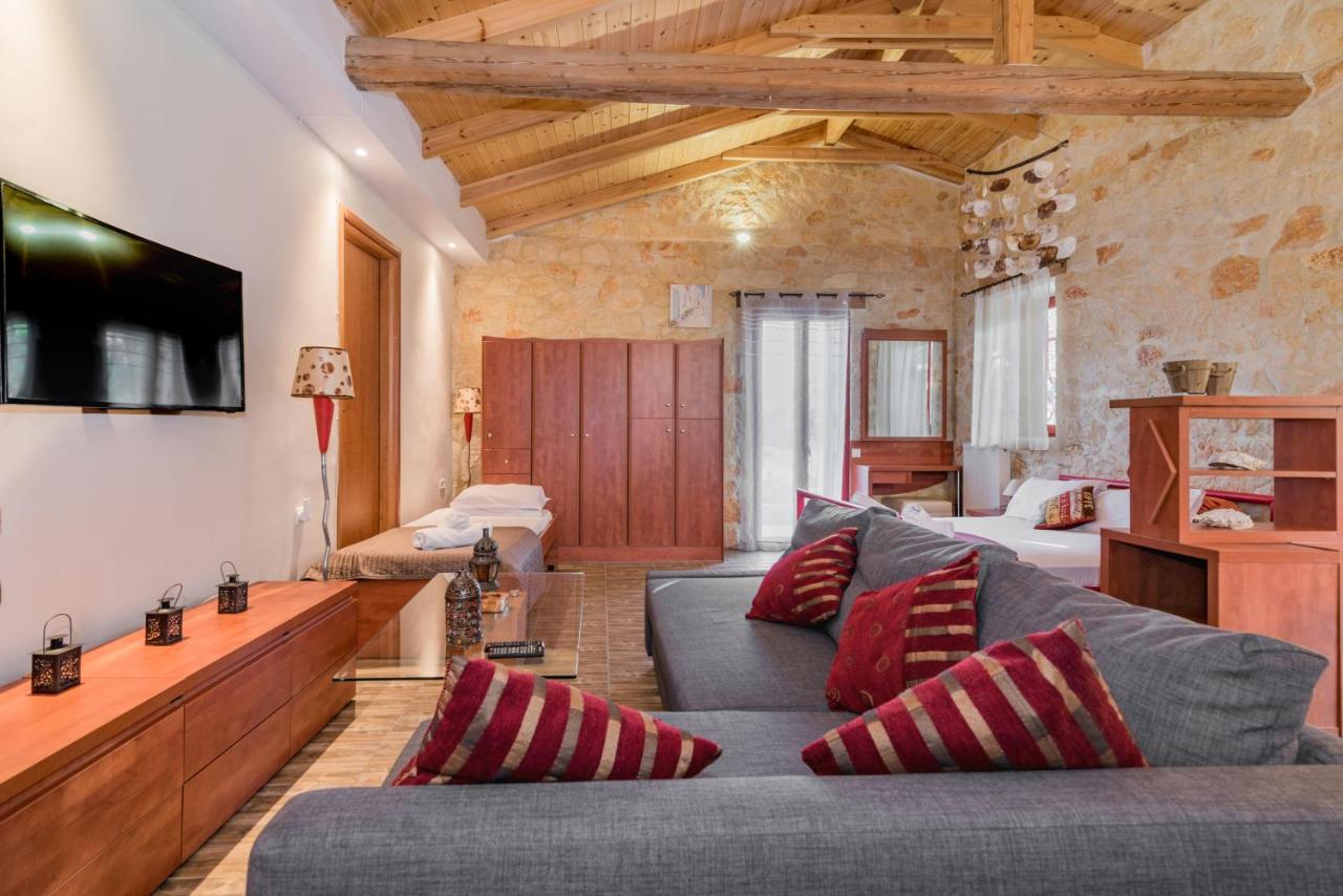 Casa Petra - Stone Cottage Farmhouses Argási Eksteriør bilde