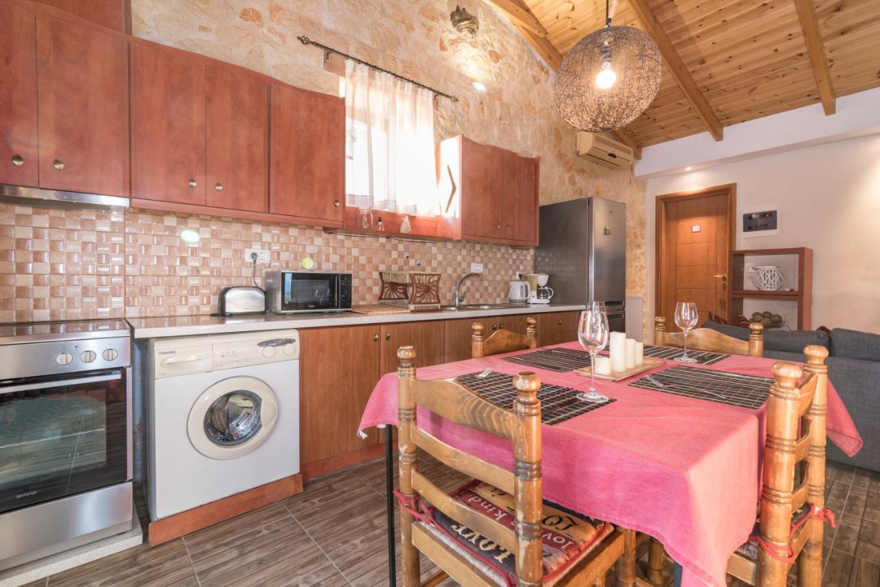 Casa Petra - Stone Cottage Farmhouses Argási Eksteriør bilde