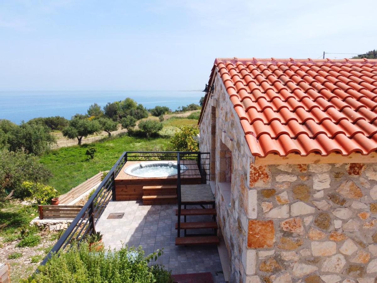Casa Petra - Stone Cottage Farmhouses Argási Eksteriør bilde