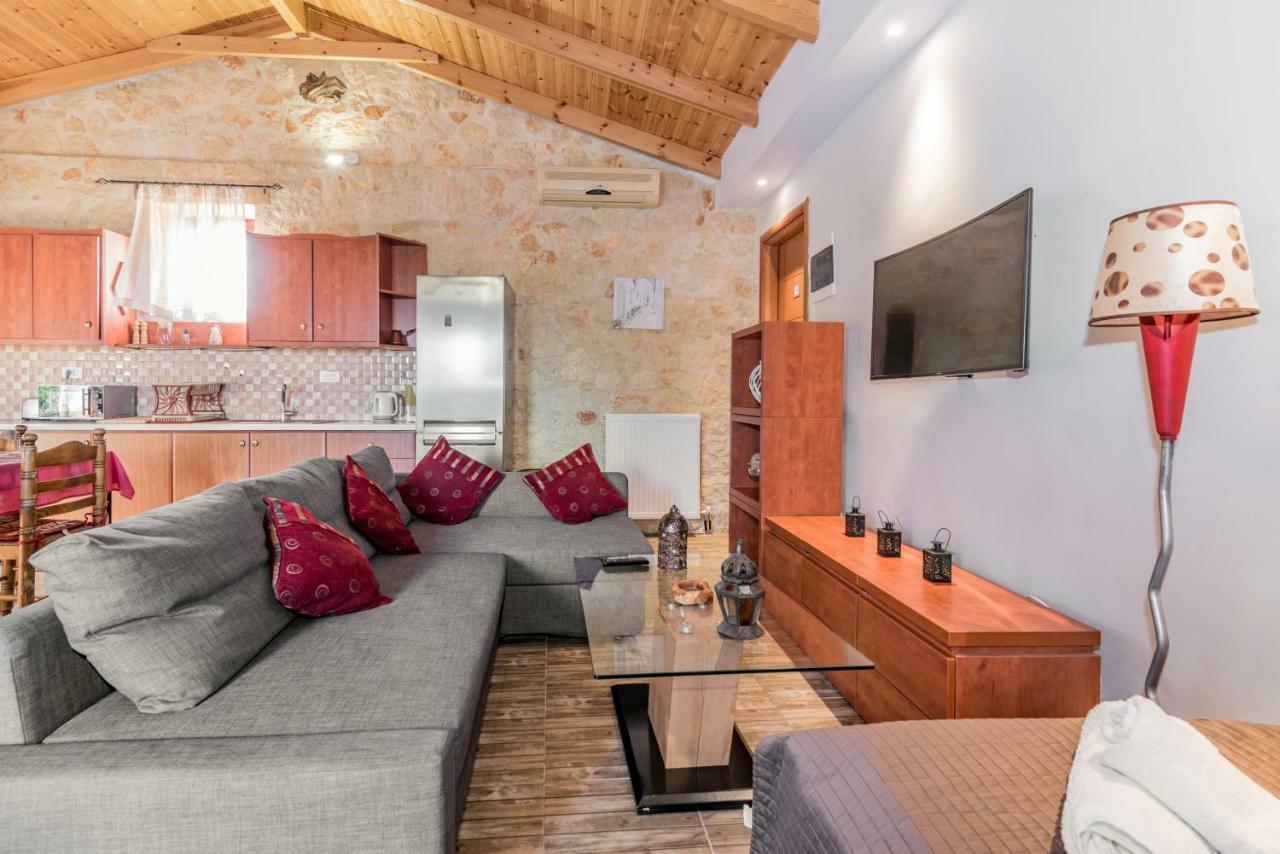 Casa Petra - Stone Cottage Farmhouses Argási Eksteriør bilde