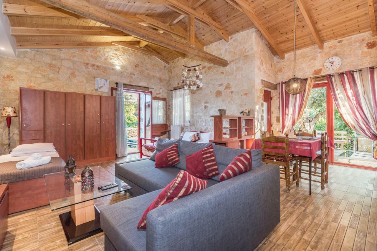 Casa Petra - Stone Cottage Farmhouses Argási Eksteriør bilde